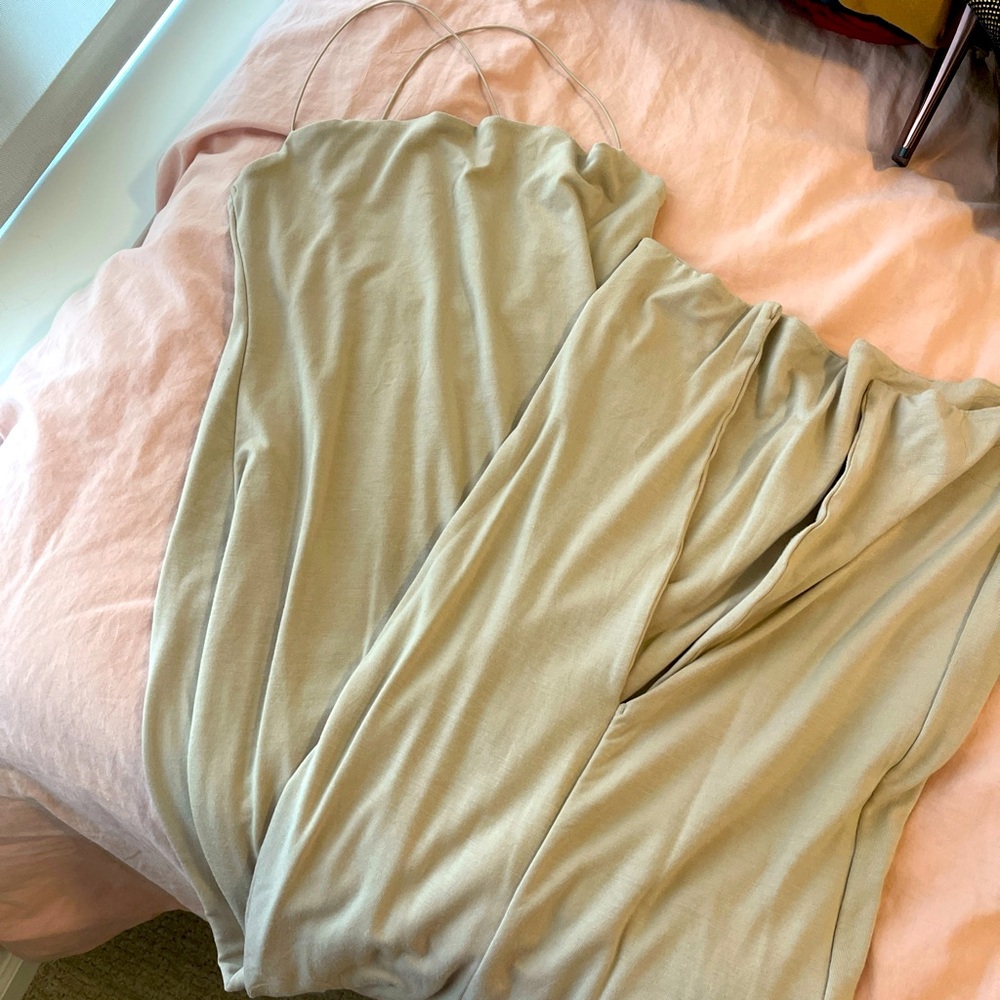 Summer tan dress